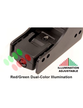 Kolimátor UTG 3.9" Red/Green Circle Dot Reflex Sight