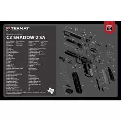 TEKMAT ČZ Shadow 2 podložka na čistenie zbraní