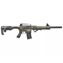 Khan Arms A-TAC AX-2, kal. 12/76, hl. 47cm O.D. Green Cerakote