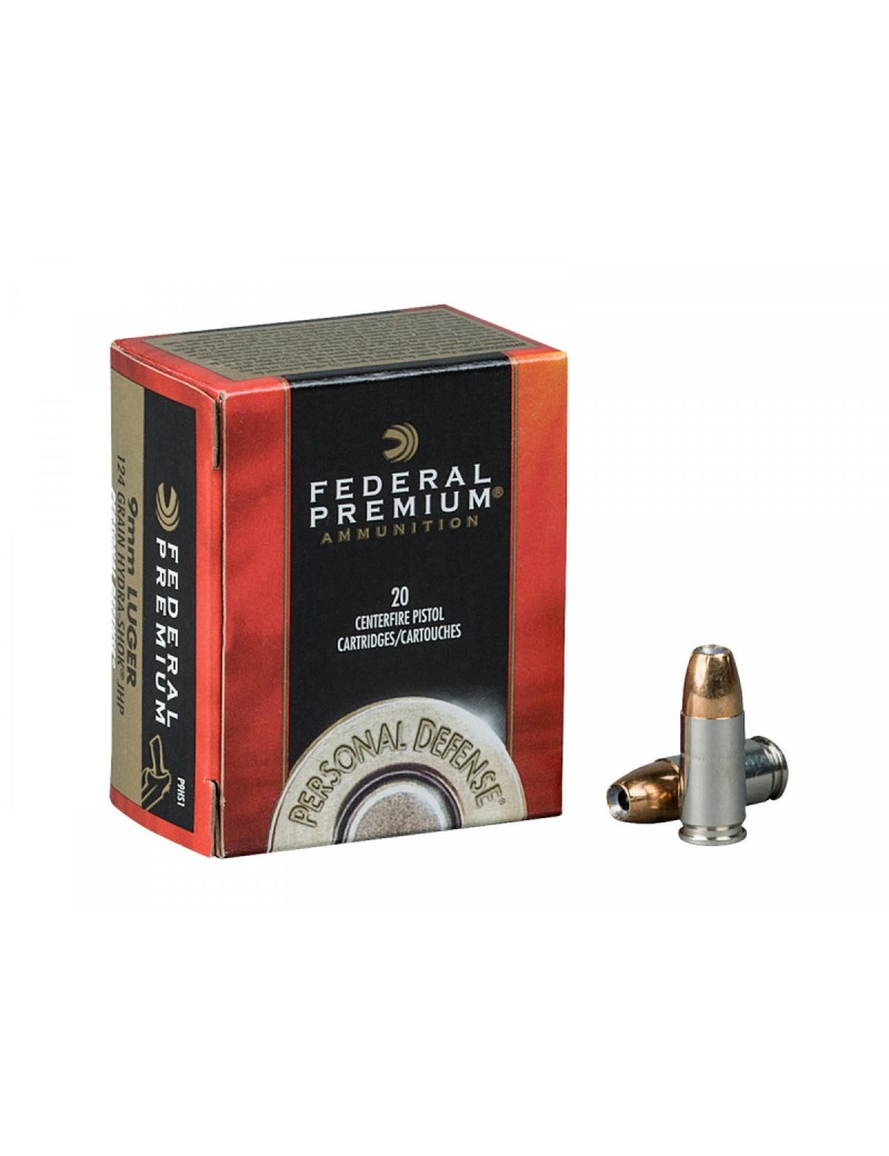 9mm Luger Federal Premium Personal Defense HST 124gr/8,04g JHP